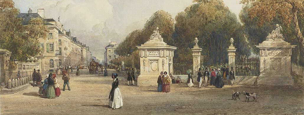 Brüssel in den 1850ern